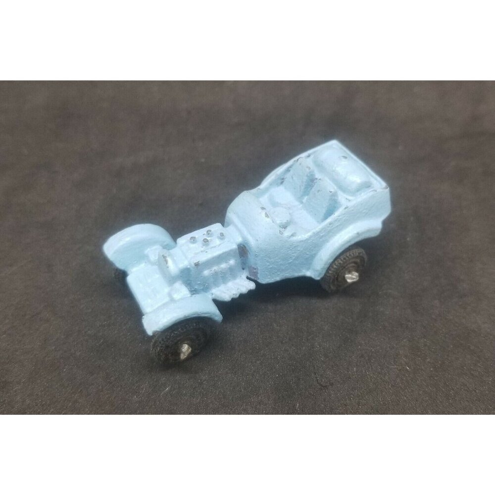 Tootsie Toy Die Cast Hot Rod Roadster T-Bucket Toy Car Robin's Egg Blue